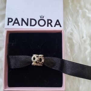 Authentic Pandora Circle of Friends with CZ Retired pandora charm